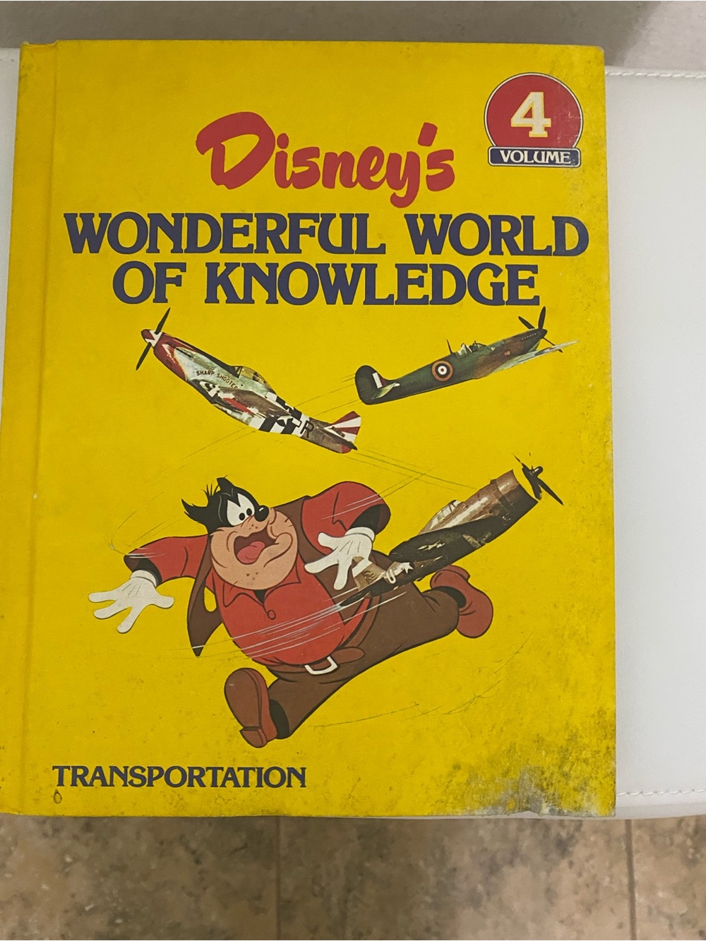 Vintage 1982 Disney's Wonderful World of Knowledge: Volume 4, Transportation